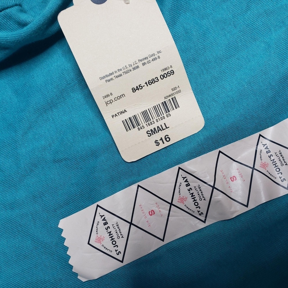 St.John's Bay L/s V Neck top